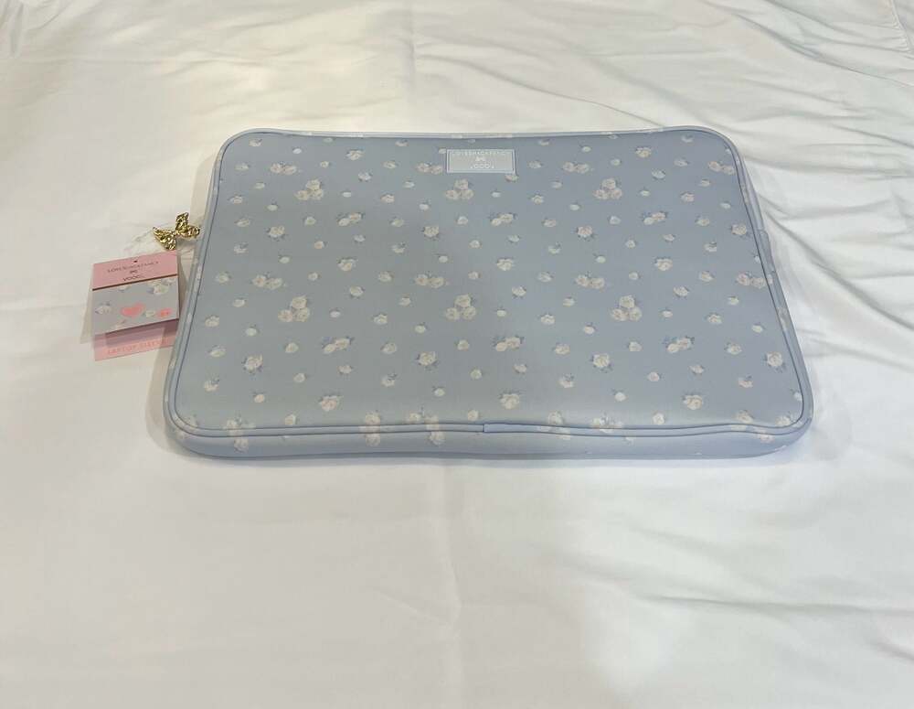 LoveShackFancy x Yoobi Floral Laptop Sleeve